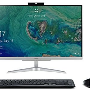 Acer Aspire C24-865-ACi5NT AIO Desktop, 23.8″ Full HD, 8th Gen Intel Core i5-8250U, 12GB DDR4, 1TB HDD, 802.11ac WiFi, Wireless Keyboard and Mouse, Windows 10 Home