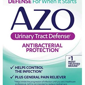 AZO Urinary Tract Defense Antibacterial Protection | Helps Control a UTI Until You Can See a Doctor | #1 Most Trusted Urinary Health Brand | 24 Tablets
