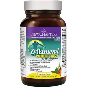 New Chapter Joint Supplement + Herbal Pain Relief – Zyflamend Whole Body for Healthy Inflammation Response – 60 ct