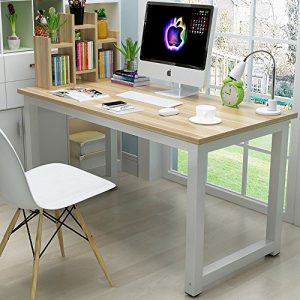 44″ Laptop Computer Desk PC Table Wood Workstation Study Writing Gaming Bench Home Office Furniture,