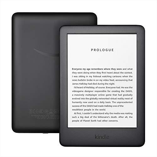 All-new Kindle – Now with a Built-in Front Light – Black – Includes Special Offers,