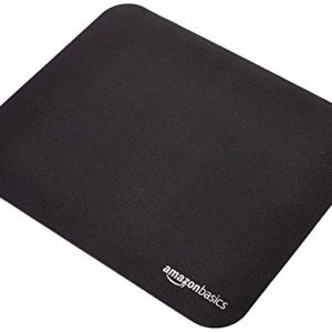AmazonBasics Mini Gaming Computer Mouse Pad – Black,