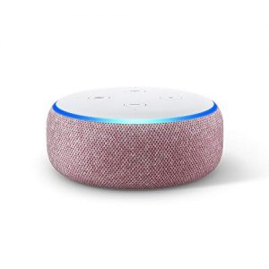 Echo Dot (3rd Gen) – Smart speaker with Alexa – Plum,