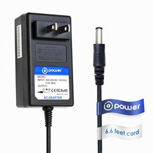 T Power 12V Ac Dc Adapter Charger Compatible with iRobot Braava 380t 380 320 390T iRobot Mint 5200 5200b 5200c Series Automatic Floor Mopping Robot Cleaner Power Supply