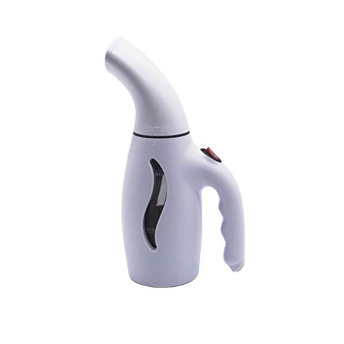XGao 800W Mini Handheld Steam Iron Travel Size with 180ml Detachable Water Tank Garment and Fabric Steamer Clothes Wrinkle Remover Fast Heat Up Auto Off Portable for Any Fabrics (White)