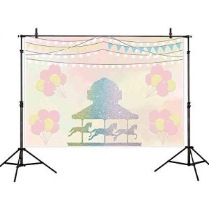 Emart Photo Video Studio 10Ft Adjustable Background Stand Backdrop Support System Kit with Carry Bag