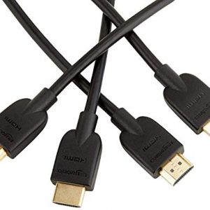 AmazonBasics Braided 4k HDMI to HDMI Cable – 10-Foot,