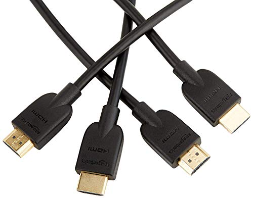 AmazonBasics Braided 4k HDMI to HDMI Cable – 10-Foot,