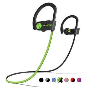 TOZO T10 Bluetooth 5.0 Wireless Earbuds with Wireless Charging Case IPX8 Waterproof TWS Stereo Headphones in Ear Built in Mic Headset Premium Sound with Deep Bass for Sport Black,