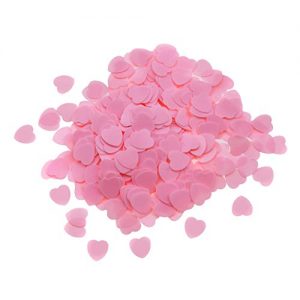 Loneflash Christmas Decor 1000pc/set DIY Heart-Shaped Accessories Wedding Birthaday Party Throwing Confetti Table Decor Christmas Home Decor