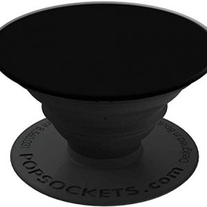 PopSockets PopGrip: Swappable Grip for Phones & Tablets – Black,