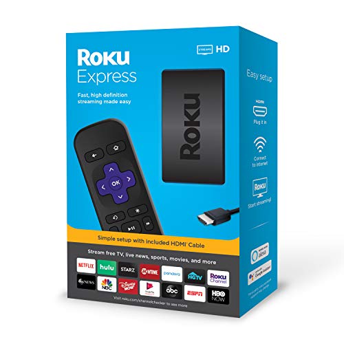 Roku Express HD Streaming Media Player 2019,