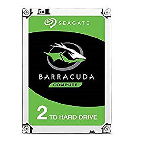 Seagate BarraCuda 2TB Internal Hard Drive HDD – 3.5 Inch SATA 6Gb/s 7200 RPM 256MB Cache 3.5-Inch – Frustration Free Packaging (ST2000DM008),