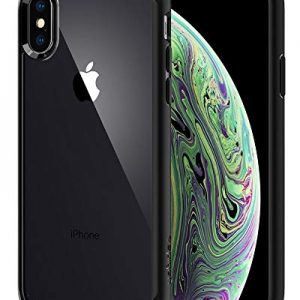 humixx Shockproof Series iPhone Xs Case/iPhone X Case, [Military Grade Drop Tested] [Upgrading Materials] Translucent Matte case with Soft Edges, Shockproof and Anti-Drop Protection Case-Black,