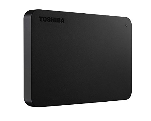 Toshiba Canvio Basics 1TB Portable External Hard Drive USB 3.0, Black (HDTB410XK3AA),