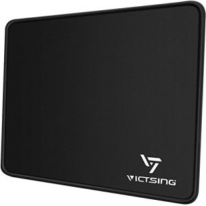 AmazonBasics Gel Computer Mouse Pad with Wrist Support Rest,